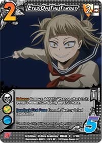 Eyes On The Target - UniVersus: My Hero Academia: League of Villains - UniVersus card