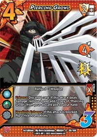 Piercing Growl - UniVersus: My Hero Academia: League of Villains - UniVersus card
