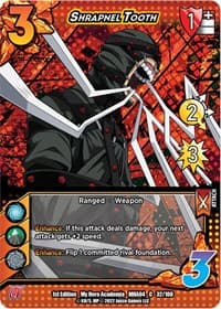 Shrapnel Tooth - UniVersus: My Hero Academia: League of Villains - UniVersus card