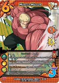 Muscle Mauler - UniVersus: My Hero Academia: League of Villains - UniVersus card