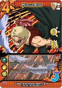 Muscle Rush - UniVersus: My Hero Academia: League of Villains - UniVersus card