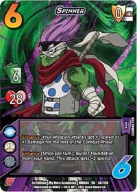 Spinner - UniVersus: My Hero Academia: League of Villains - UniVersus card