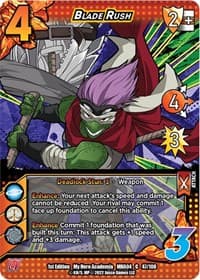 Blade Rush - UniVersus: My Hero Academia: League of Villains - UniVersus card
