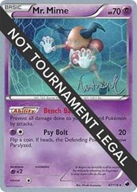 Mr. Mime - 2014 (Andrew Estrada) - World Championship Decks - Pokemon card