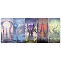 Phyrexia: All Will Be One Phyrexian Basic Land Tableaux 6ft Table Playmat for Magic: The Gathering - Ultra Pro Playmats - Playmats card