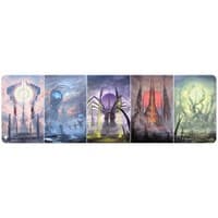 Phyrexia: All Will Be One Phyrexian Basic Land Tableaux 8ft Table Playmat for Magic: The Gathering - Ultra Pro Playmats - Playmats card