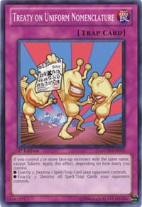 Treaty on Uniform Nomenclature - Generation Force - YuGiOh card