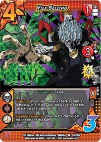 Vile Seizing - UniVersus: My Hero Academia: League of Villains - UniVersus card