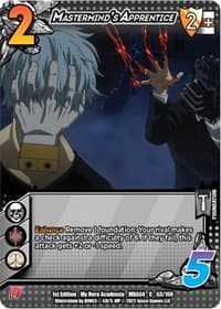 Mastermind's Apprentice - UniVersus: My Hero Academia: League of Villains - UniVersus card