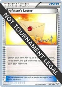 Professor's Letter - 2014 (Andrew Estrada) - World Championship Decks - Pokemon card