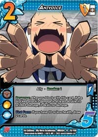 Anivoice - UniVersus: My Hero Academia: League of Villains - UniVersus card