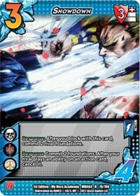 Showdown - UniVersus: My Hero Academia: League of Villains - UniVersus card