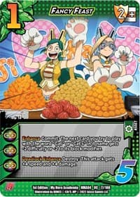 Fancy Feast - UniVersus: My Hero Academia: League of Villains - UniVersus card