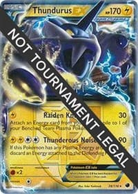 Thundurus EX - 2014 (Haruto Kobayashi) - World Championship Decks - Pokemon card