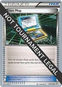 Town Map - 2014 (Andrew Estrada) - World Championship Decks - Pokemon card