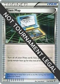 Town Map - 2014 (Trent Orndorff) - World Championship Decks - Pokemon card