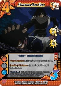Binding Arm Bar - UniVersus: My Hero Academia: League of Villains - UniVersus card