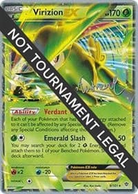 Virizion EX - 2014 (Andrew Estrada) - World Championship Decks - Pokemon card