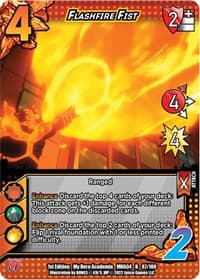 Flashfire Fist - UniVersus: My Hero Academia: League of Villains - UniVersus card