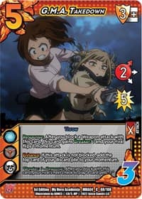 G.M.A. Takedown - UniVersus: My Hero Academia: League of Villains - UniVersus card