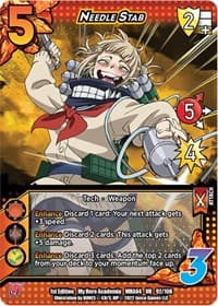 Needle Stab - UniVersus: My Hero Academia: League of Villains - UniVersus card