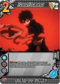 Decoy Duplicate - UniVersus: My Hero Academia: League of Villains - UniVersus card