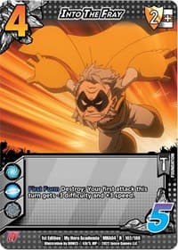 Into the Fray - UniVersus: My Hero Academia: League of Villains - UniVersus card