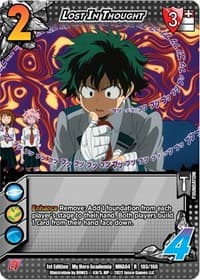 Lost in Thought - UniVersus: My Hero Academia: League of Villains - UniVersus card