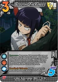 Scouting the Forest - UniVersus: My Hero Academia: League of Villains - UniVersus card