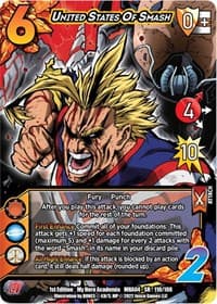 United States of Smash - UniVersus: My Hero Academia: League of Villains - UniVersus card