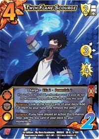 Twin Flame Scourge (XR) - UniVersus: My Hero Academia: League of Villains - UniVersus card