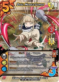Dual Needle Lunge (XR) - UniVersus: My Hero Academia: League of Villains - UniVersus card