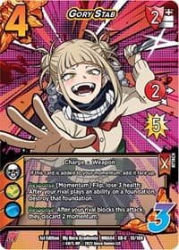 Gory Stab (XR) - UniVersus: My Hero Academia: League of Villains - UniVersus card