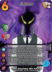 Kurogiri (XR) - UniVersus: My Hero Academia: League of Villains - UniVersus card
