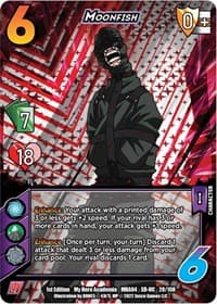 Moonfish (XR) - UniVersus: My Hero Academia: League of Villains - UniVersus card