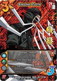 Shrapnel Tooth (XR) - UniVersus: My Hero Academia: League of Villains - UniVersus card