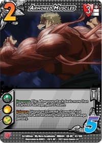 Armored Muscles (XR) - UniVersus: My Hero Academia: League of Villains - UniVersus card