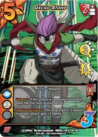Gecko Stomp (XR) - UniVersus: My Hero Academia: League of Villains - UniVersus card