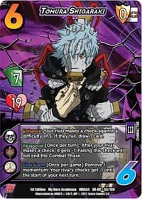 Tomura Shigaraki (XR) - UniVersus: My Hero Academia: League of Villains - UniVersus card