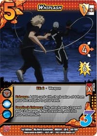 Whiplash (XR) - UniVersus: My Hero Academia: League of Villains - UniVersus card
