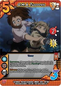 G.M.A. Takedown (XR) - UniVersus: My Hero Academia: League of Villains - UniVersus card