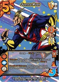 Justice Rush (XR) - UniVersus: My Hero Academia: League of Villains - UniVersus card