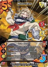 Needle Stab (XR) - UniVersus: My Hero Academia: League of Villains - UniVersus card
