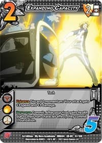 Expanding Capacity (XR) - UniVersus: My Hero Academia: League of Villains - UniVersus card