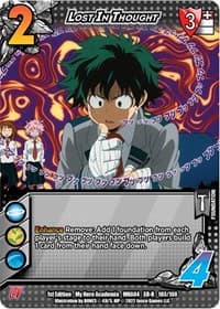 Lost in Thought (XR) - UniVersus: My Hero Academia: League of Villains - UniVersus card