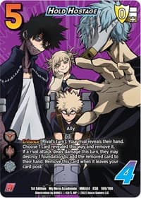 Hold Hostage (XSR) - UniVersus: My Hero Academia: League of Villains - UniVersus card