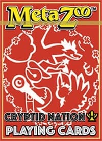 Metazoo USPCC Cryptid Nation Playing Card Deck: Kickstarter Edition (Gilded) - Metazoo USPCC Playing Cards: Kickstarter Edition - MetaZoo card