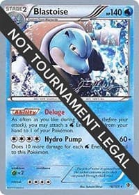 Blastoise - 2015 (Jacob Van Wagner) - World Championship Decks - Pokemon card