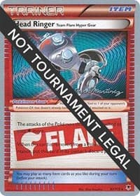 Head Ringer (Team Flare Hyper Gear) - 2015 (Patrick Martinez) - World Championship Decks - Pokemon card