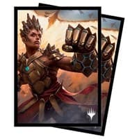 Phyrexia: All Will Be One Neyali, Suns' Vanguard Standard Deck Protector sleeves for Magic (100-pack) - Ultra Pro Card Sleeves - Card Sleeves card